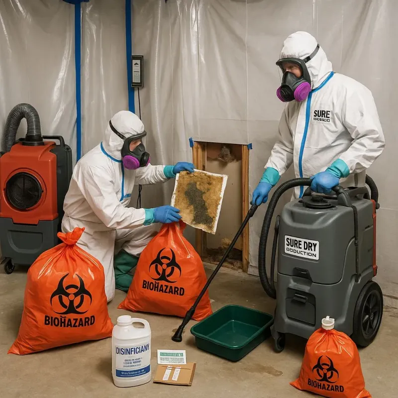 Contaminated Water Handling Protocols process in Pine Knot, KY