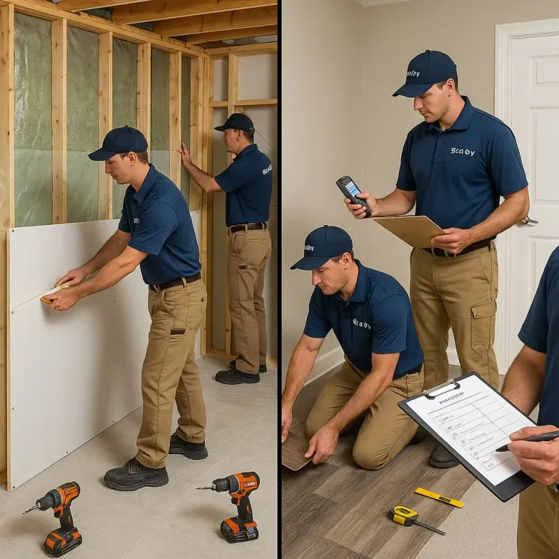 Repairs and Reconstruction process in Pine Knot, KY